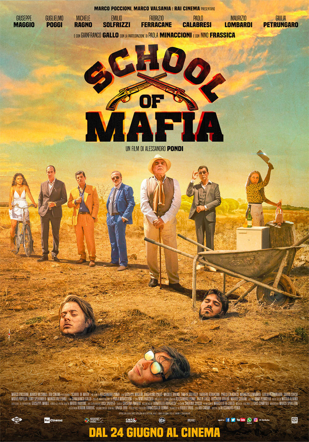 Poster for the movie "School of Mafia"