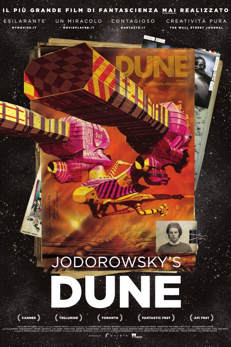 Poster for the movie "Jodorowsky's Dune"