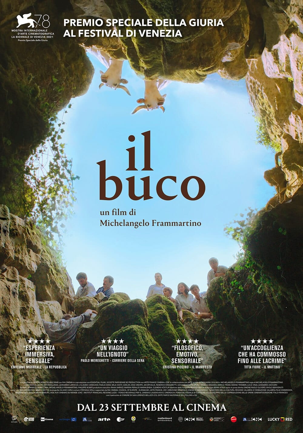 Poster for the movie "Il buco"